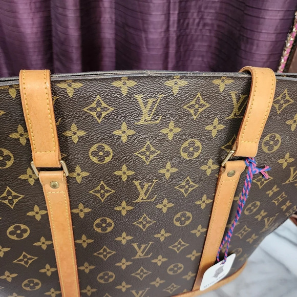 VI 0927 Authentic vintage LOUIS VUITTON monogram Babylone tote bag - Picture 2 of 16